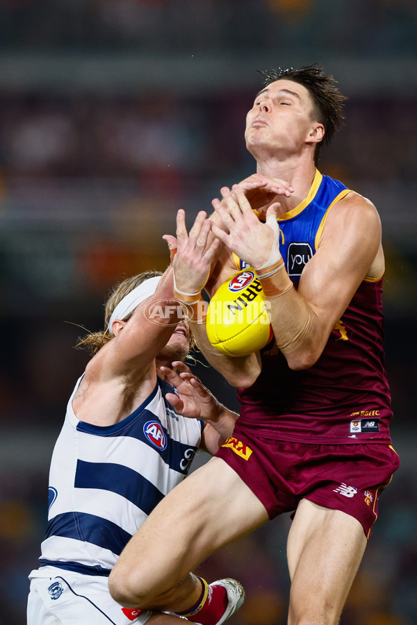 AFL 2025 Round 03 - Brisbane v Geelong - A-58202730