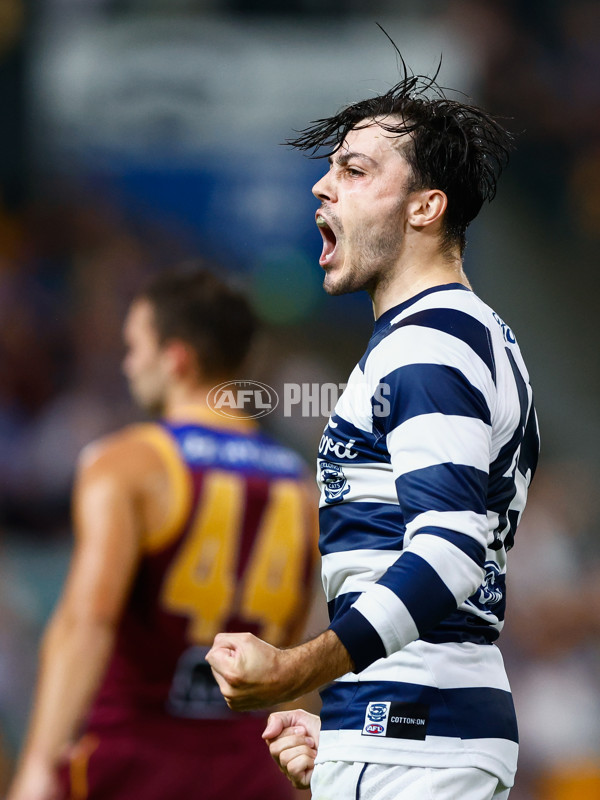 AFL 2025 Round 03 - Brisbane v Geelong - A-58204688