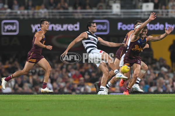 AFL 2025 Round 03 - Brisbane v Geelong - A-58205000