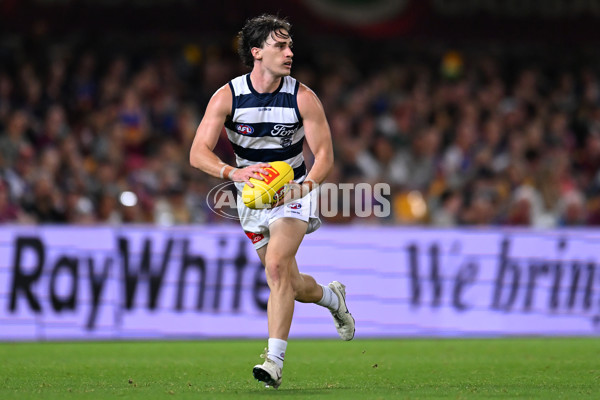 AFL 2025 Round 03 - Brisbane v Geelong - A-58207435