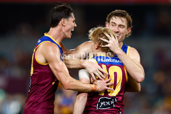 AFL 2025 Round 03 - Brisbane v Geelong - A-58207470