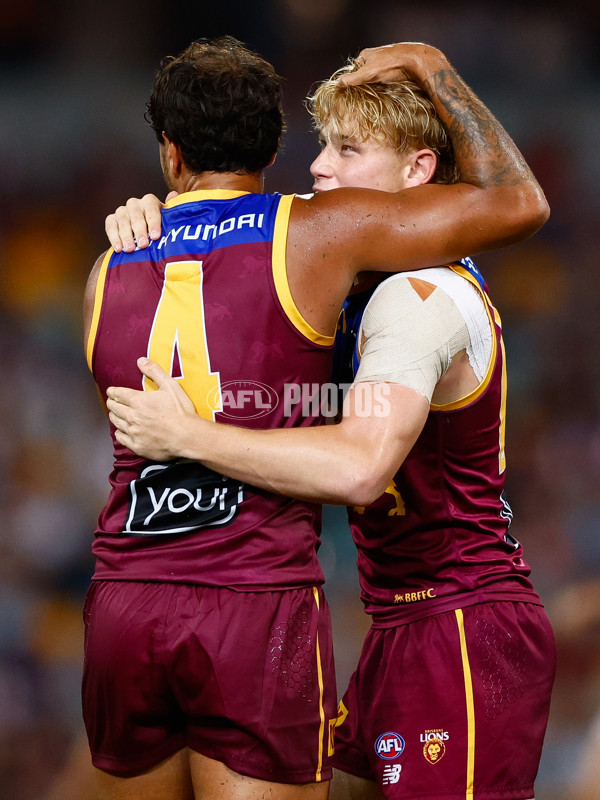 AFL 2025 Round 03 - Brisbane v Geelong - A-58207471