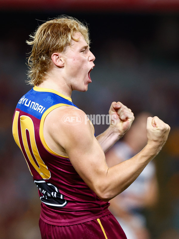 AFL 2025 Round 03 - Brisbane v Geelong - A-58207473