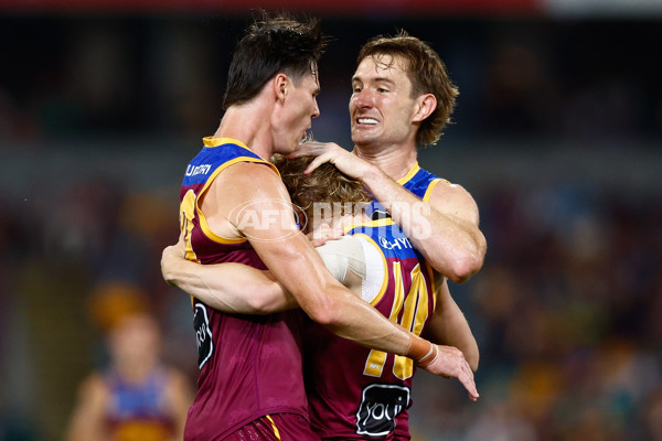 AFL 2025 Round 03 - Brisbane v Geelong - A-58207477