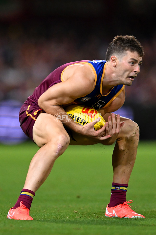 AFL 2025 Round 03 - Brisbane v Geelong - A-58207724