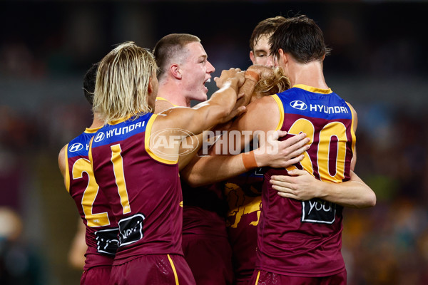 AFL 2025 Round 03 - Brisbane v Geelong - A-58207753