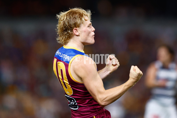 AFL 2025 Round 03 - Brisbane v Geelong - A-58207754