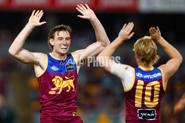 AFL 2025 Round 03 - Brisbane v Geelong - A-58207755