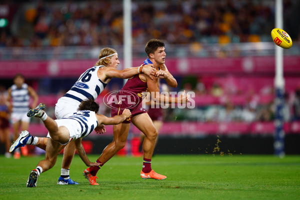 AFL 2025 Round 03 - Brisbane v Geelong - A-58207790