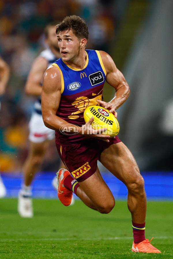 AFL 2025 Round 03 - Brisbane v Geelong - A-58207794