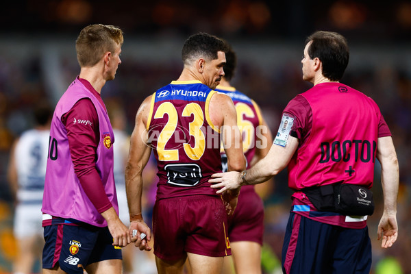 AFL 2025 Round 03 - Brisbane v Geelong - A-58207795