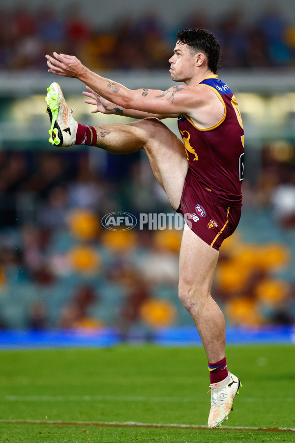 AFL 2025 Round 03 - Brisbane v Geelong - A-58207797