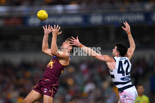 AFL 2025 Round 03 - Brisbane v Geelong - A-58210005