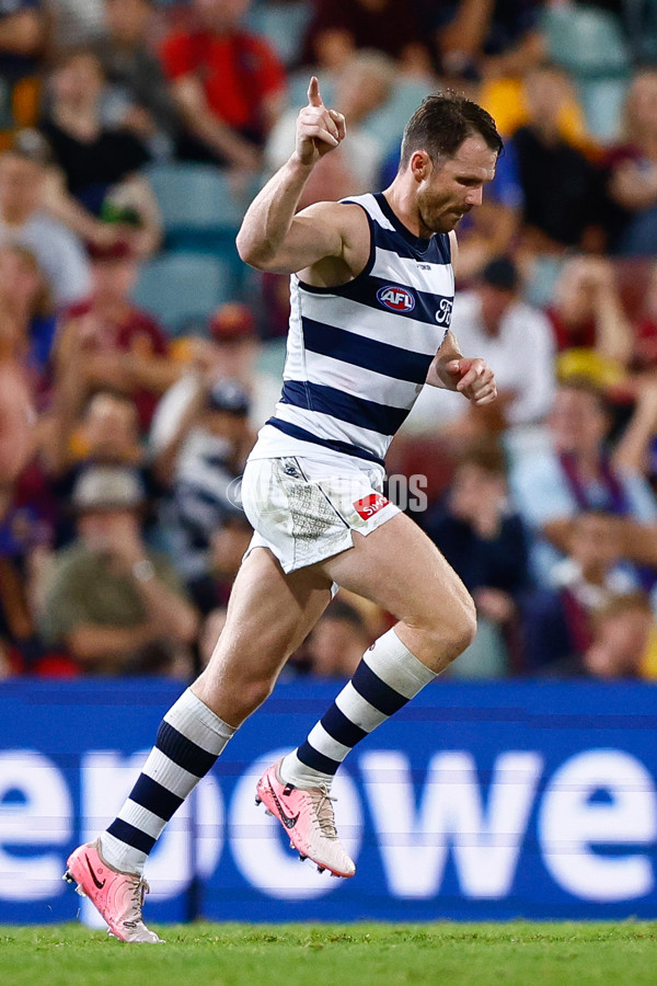 AFL 2025 Round 03 - Brisbane v Geelong - A-58210012