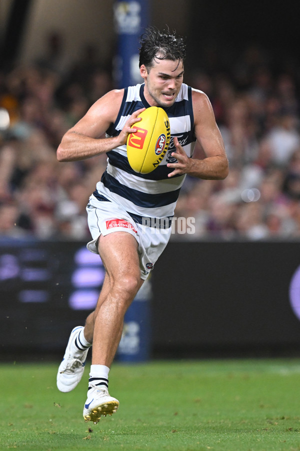 AFL 2025 Round 03 - Brisbane v Geelong - A-58212772