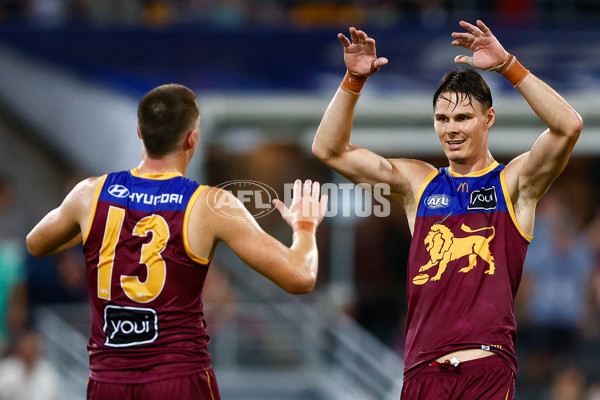 AFL 2025 Round 03 - Brisbane v Geelong - A-58212804