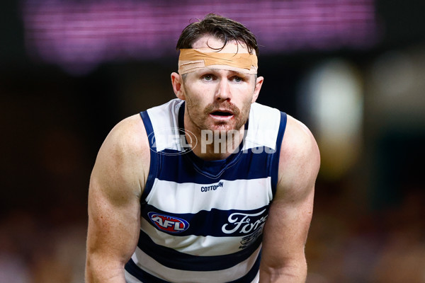 AFL 2025 Round 03 - Brisbane v Geelong - A-58212857