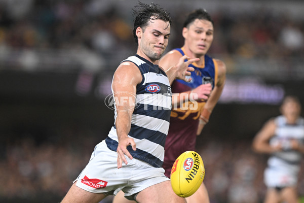AFL 2025 Round 03 - Brisbane v Geelong - A-58212974
