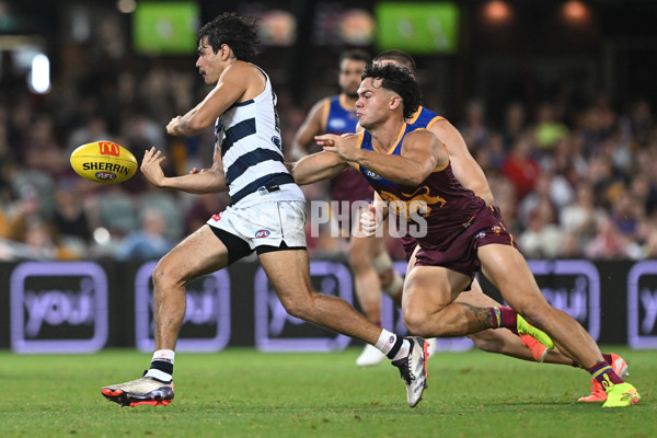 AFL 2025 Round 03 - Brisbane v Geelong - A-58212993