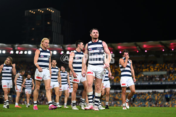 AFL 2025 Round 03 - Brisbane v Geelong - A-58212998