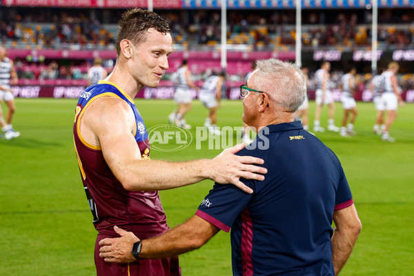 AFL 2025 Round 03 - Brisbane v Geelong - A-58213006