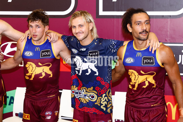 AFL 2025 Round 03 - Brisbane v Geelong - A-58213032