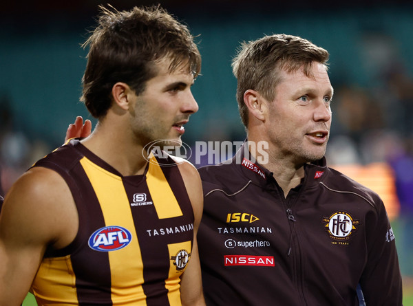 AFL 2025 Round 03 - Hawthorn v GWS - A-58215799