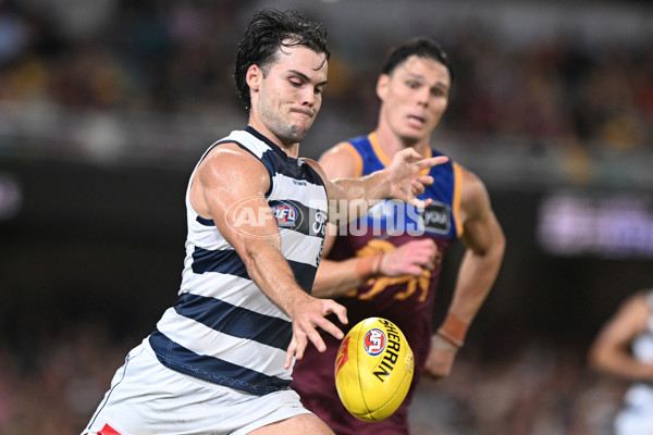 AFL 2025 Round 03 - Brisbane v Geelong - A-58215829