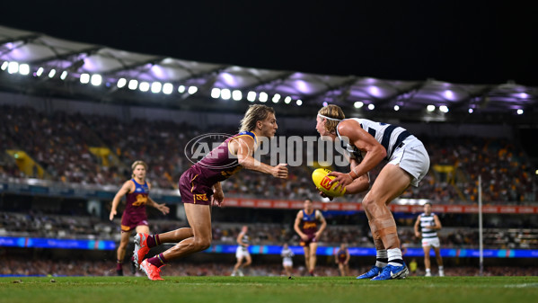 AFL 2025 Round 03 - Brisbane v Geelong - A-58221211