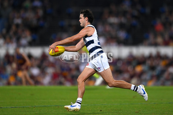 AFL 2025 Round 03 - Brisbane v Geelong - A-58221224