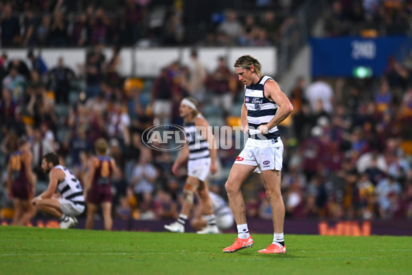 AFL 2025 Round 03 - Brisbane v Geelong - A-58221233