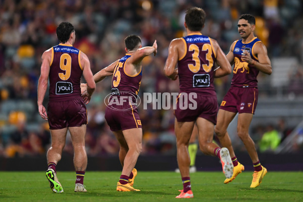 AFL 2025 Round 03 - Brisbane v Geelong - A-58221708