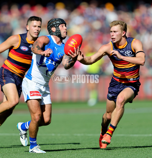 AFL 2025 Round 03 - Adelaide v North Melbourne - A-58226422
