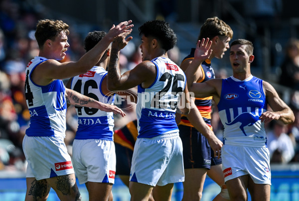 AFL 2025 Round 03 - Adelaide v North Melbourne - A-58226471