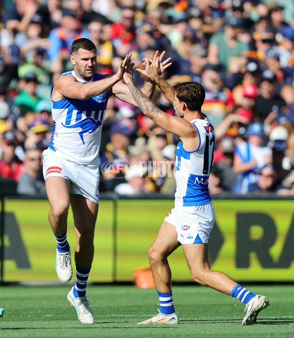AFL 2025 Round 03 - Adelaide v North Melbourne - A-58226980