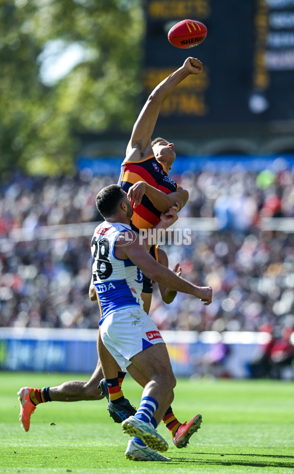 AFL 2025 Round 03 - Adelaide v North Melbourne - A-58229545