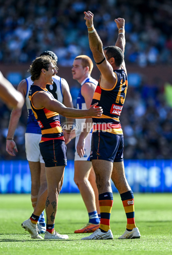 AFL 2025 Round 03 - Adelaide v North Melbourne - A-58239192