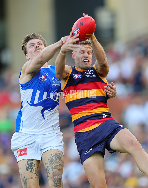 AFL 2025 Round 03 - Adelaide v North Melbourne - A-58239193