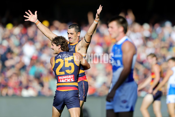 AFL 2025 Round 03 - Adelaide v North Melbourne - A-58239667