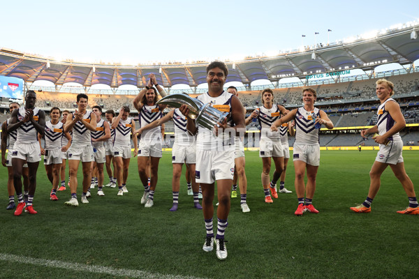 AFL 2025 Round 03 - West Coast v Fremantle - A-58244691