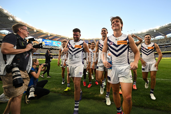 AFL 2025 Round 03 - West Coast v Fremantle - A-58244738