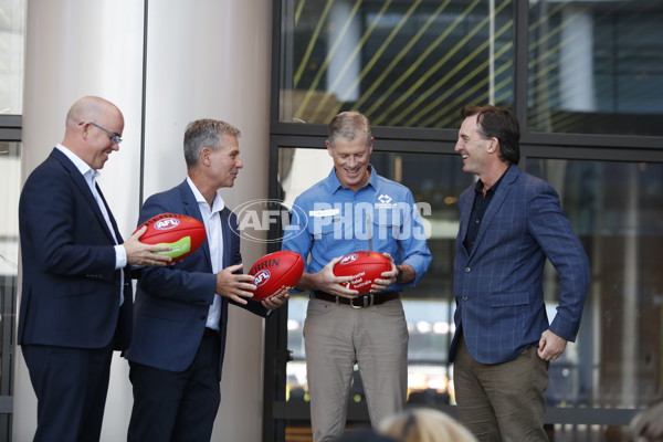 AFL 2025 Media - AFL Charity Partnership Announcement 020425 - A-58295641