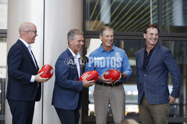 AFL 2025 Media - AFL Charity Partnership Announcement 020425 - A-58295652