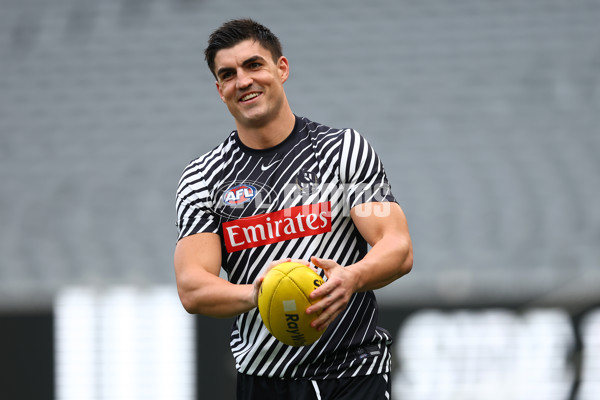 AFL 2025 Round 04 - Collingwood v Carlton - A-58331500