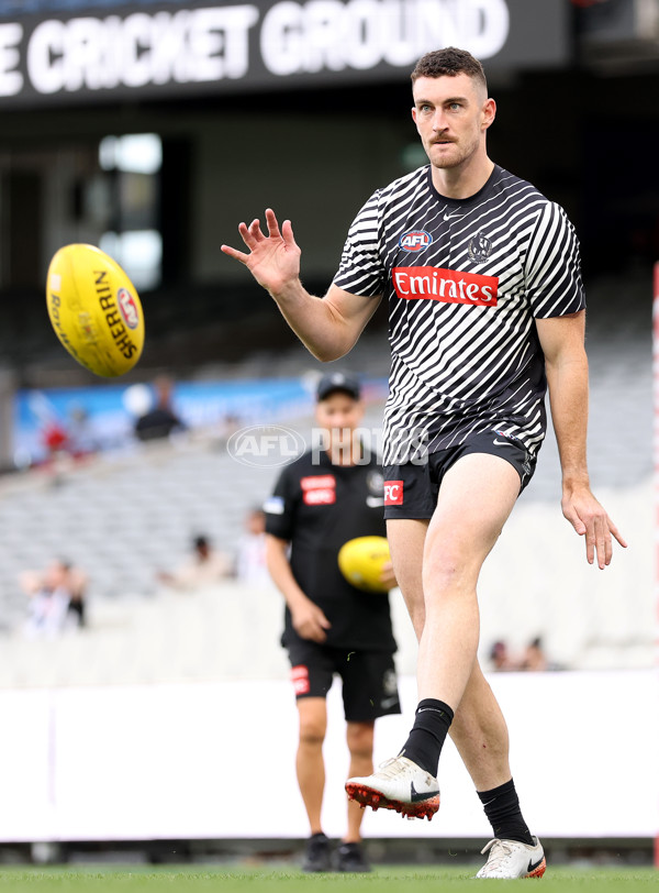 AFL 2025 Round 04 - Collingwood v Carlton - A-58331514