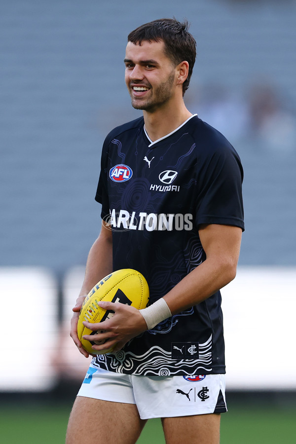 AFL 2025 Round 04 - Collingwood v Carlton - A-58331532