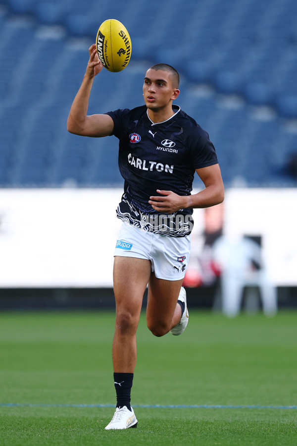 AFL 2025 Round 04 - Collingwood v Carlton - A-58331537