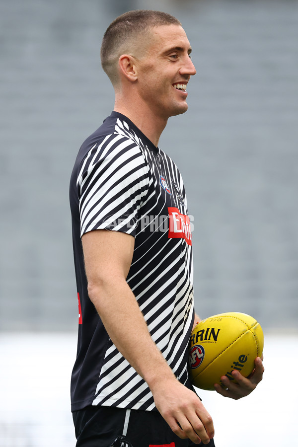 AFL 2025 Round 04 - Collingwood v Carlton - A-58331916
