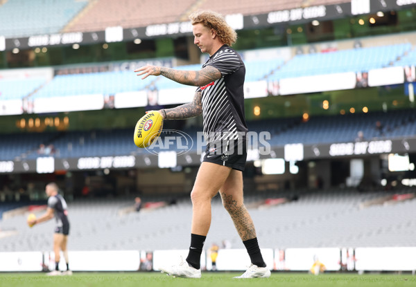 AFL 2025 Round 04 - Collingwood v Carlton - A-58331932
