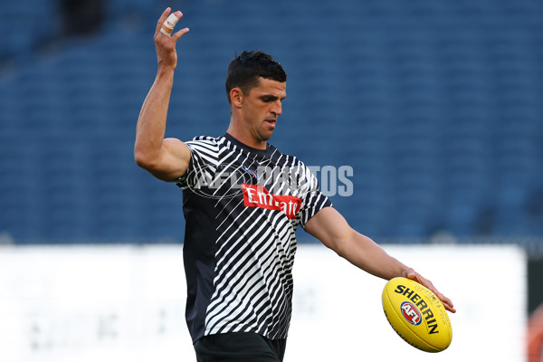 AFL 2025 Round 04 - Collingwood v Carlton - A-58334573